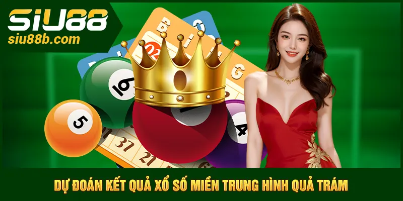 Dự đoán kết quả xổ số miền Trung hình quả trám