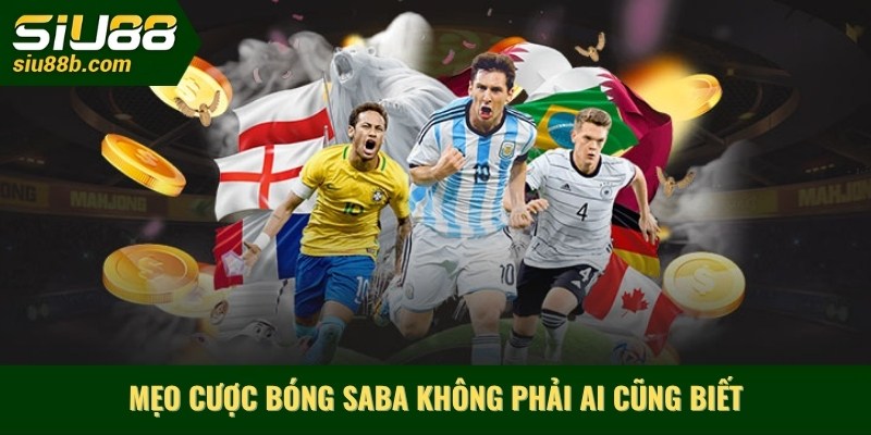 Mẹo cược bóng saba không phải ai cũng biết