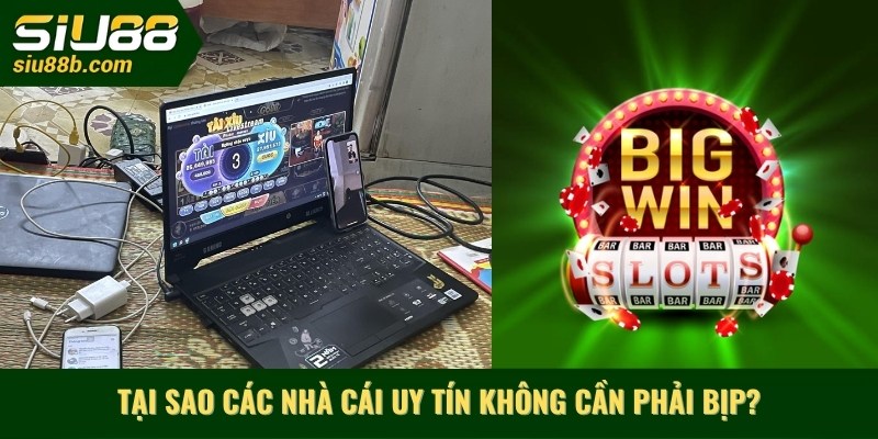 Tại sao các nhà cái uy tín không cần phải bịp