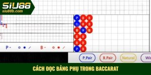 Cách đọc bảng phụ trong baccarat