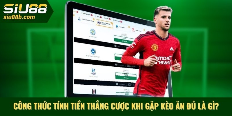 Công thức tính tiền thắng cược khi gặp kèo ăn đủ là gì?