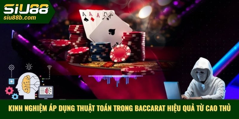 Kinh nghiệm áp dụng thuật toán trong baccarat hiệu quả từ cao thủ